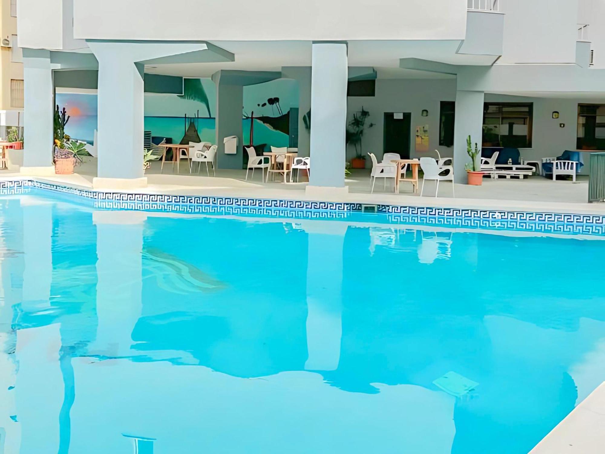 Beautiful Sea Views Apartment Pool & Beach 托雷莫利诺斯 外观 照片